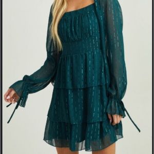 Altar’d State Hunter long sleeve mini dress